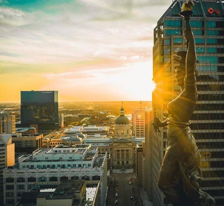 Cozysuites L 1Br, Monument Circle, Indy Indianapolis Kültér fotó